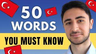 50 Most Common Turkish Words - For Absolute Beginners!