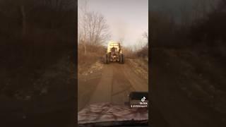 When offroading a semi-truck, always carry a safety cone w you #safetyfirst #semitruck #offroad