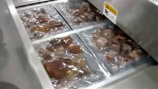 Автоматическая вакуумная термоформовочная машина для упаковки продуктов