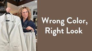 Wrong Color, Right Look | Over Fifty Fashion | Style Advice | Carla Rockmore