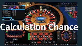 Roulette Calculation Chance with program data