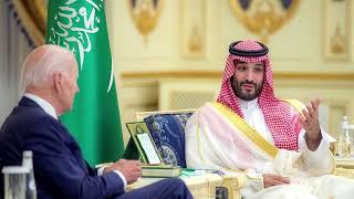 Biden fist bumps Saudi crown prince in push to reset ties