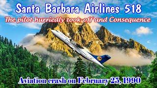 The pilot hurriedly took off | Santa Barbara Airlines 518  SkypluS