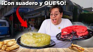 TAMALES GIGANTES y la nueva ROSCA DE TAMAL deliciosos!