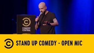 Uomini in palestra - Angelo Amaro - Open Mic Tour - Torino - Comedy Central