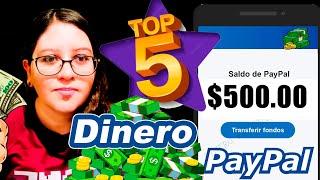 TOP 5 MEJORES páginas para GANAR DINERO en internet sin inversión