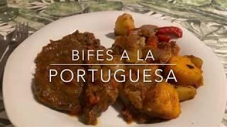 Bifes a la portuguesa fáciles, en 30' estás comiendo!