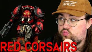 So male ich mein neues Chaos Space Marines Farbschema! - Red Corsairs