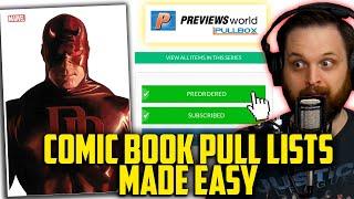 Enhance Your Comic Book Pull List Experience // Preview Worlds PullBox with MillGeekComics