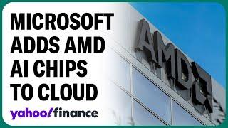 Microsoft adds AMD AI chips to cloud computing products