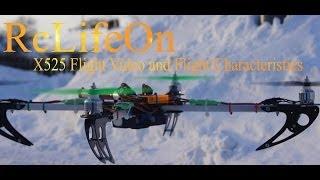 X525 Flight Video and Characteristics of Multirotors - RclifeOn