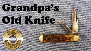 Vintage WW2 Era Imperial Easy Open Pocket Knife Restoration