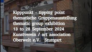 KIPPPUNKT / TIPPING POINT - Gruppenausstellung / group exhibition