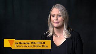 Dr. Liz Sonntag, Pulmonologist, VCU Health