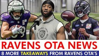 8 MORE Baltimore Ravens OTAs Takeaways Ft. Odafe Oweh, Lamar Jackson, Mark Andrews, & Isaiah Likely