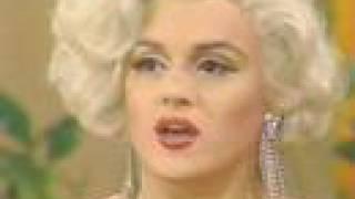 JIMMY JAMES as MARILYN MONROE on Phil Donahue (5/87)