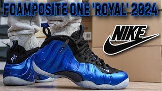 Nike Foamposite One 'Royal' 2024 Sneaker Review & On Feet