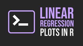 Linear Regression Plots in R