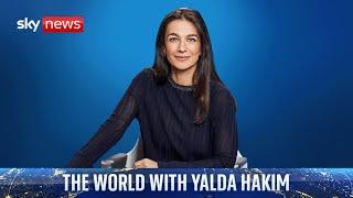 The World with Yalda Hakim: Hezbollah fires rocket barrage at Israel and Trump's trial date set