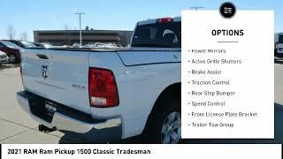 2021 RAM Ram Pickup 1500 Classic Iowa City IA DT3661