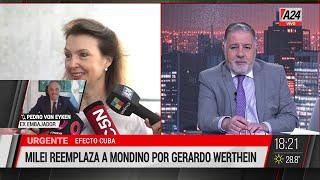 CRISIS EN LA DIPLOMACIA ARGENTINA: "NO PUEDE COMETERSE ESE ERROR", ex embajador Pedro Von Eyken