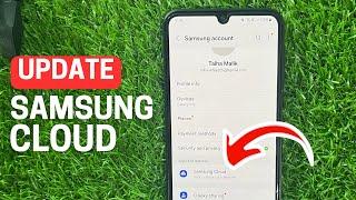 How To Update Samsung Cloud