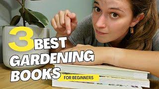 My TOP 3 BOOKS for gardening and permaculture beginners