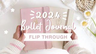  my 2024 bullet journal flip through