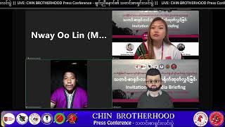 MOMNO News Media USA သတင်းဌာန မှ မေးမြန်းခြင်း @ Chin Brotherhood Press Conference