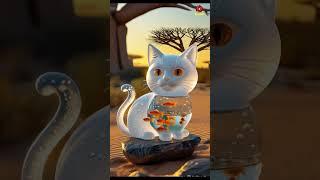 Cute Crystals Animals #crystals #animals  #cute  #viralvideo  #funny  #minatures  #ai  #cat  #fish