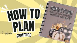 HOW TO PLAN SWRIES: Gratitude Planner