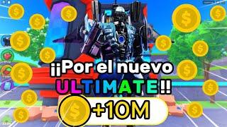 Intentando conseguir el nuevo Ultimate con +10 Millones de monedas. ¿Saldrá? (Sandbox) Roblox TTD