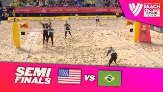 Cannon/Kraft vs. Agatha/Rebecca - Semi Final Highlights | Gstaad 2024 #BeachProTour