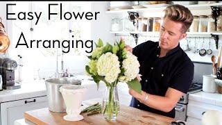 Easy Grocery Store Flower Arranging | Home Hacks | Theodore Leaf