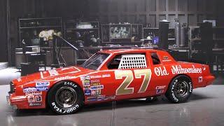 Old Milwaukee Pontiac Grand Prix #27 Tim Richmond 1984 1/24 Scale Model Kit Build Review Salvinos
