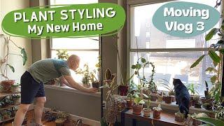 Plant Styling My New Apartment (Part 1) | Moving Vlog 3
