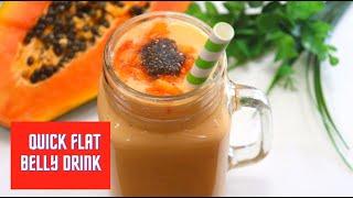 1-Minute Papaya & Chia Smoothie for Weight Loss | Lose 5 kg with Chia Drink