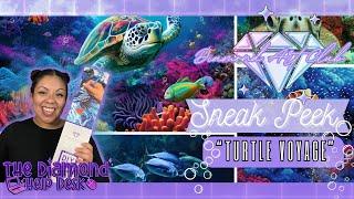 Diamond Art Club Sneak Peek: “Turtle Voyage” by Auclair Studios || A 70m CANVAS?! 