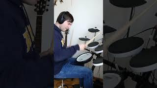 "Individual Faith" drum tracking at my home studio! Remastered version + video out now! #shorts
