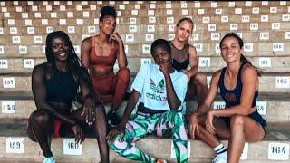 Track Girls Dance - Nafi Thiam, Camille Laus, Cynthia Bolingo, Hanne Claes,...