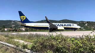 Skiathos AIRPORT RYANAIR Flight “blasts” people