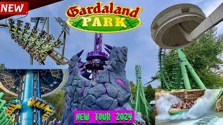 Explore Gardaland italy: Gardaland Vlog in September 2024 - all rides