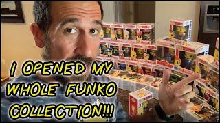 I opened up ALL of my Simpsons Funko Pops! Funko Unboxing!