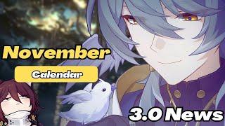 November Dates | 2.6 to 2.7 Roadmap Honkai Star Rail