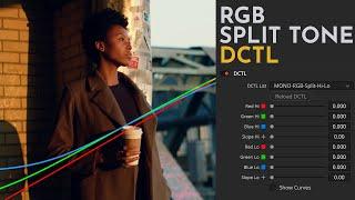 Replicate Film Characteristics with RGB Split Tone DCTL in DaVinci Resolve