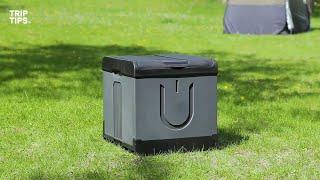 TRIPTIPS Updated Portable Potty for Camping Extra Large