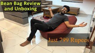 #Beanbag Bean bag Unboxing and review | Star XXXL Tear drop bean bag cover and filter Review