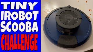 iRobot SCOOBA Mopping Robot Series 200 TINY - Mop Challenge