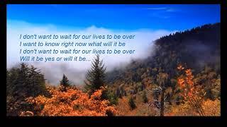 "I don't want to wait" - Paula Cole - Cover - Lyrics
