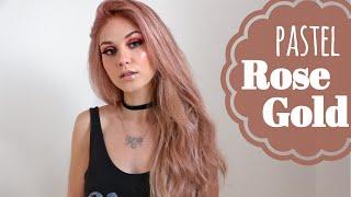 how to: ROSEGOLD HAIR COLOUR